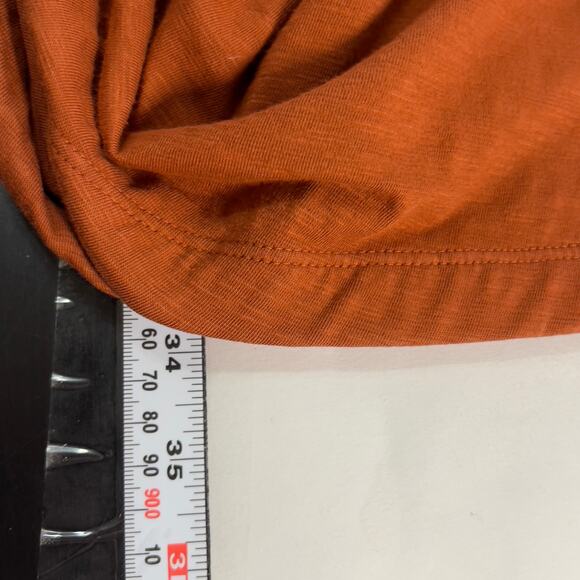 Sundry S Revolve Asymmetrical Ruched One Shoulder Mini Dress Tandoori - Picture 6 of 9